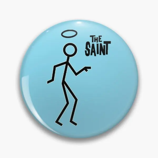 

Мягкая Металлическая Булавка The Saint 1, модное украшение для шляпы, воротник для влюбленных, милый декоративный подарок, значок, Женская Брошь, креативный мультяшный рисунок