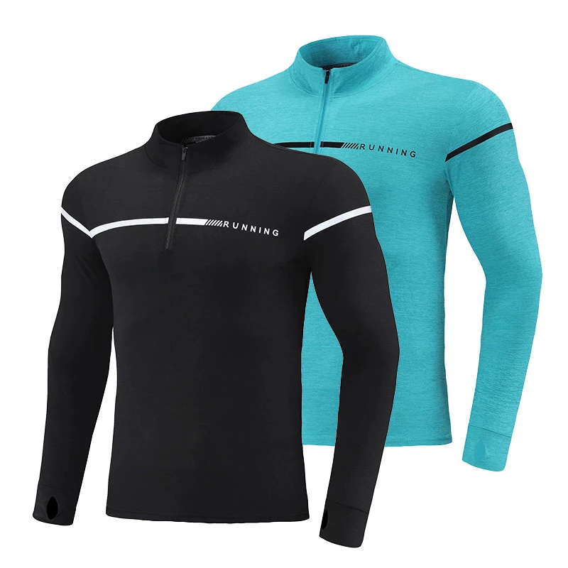 

Men Long Sleeve T Shirt Fitness Sport Uniform Gym Running Sweatshirt Tops Bodybuilding Tee Outdoor Quick Dry Training