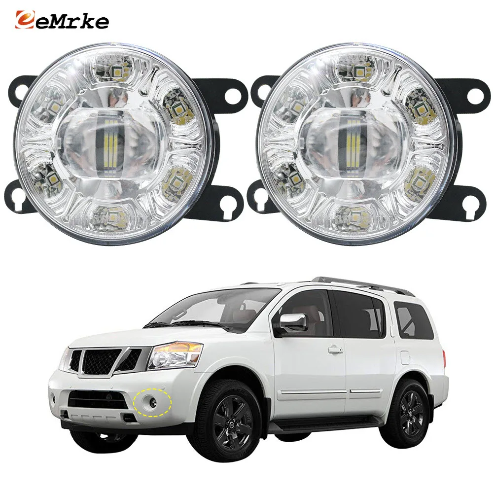 

Фонари Противотуманные с прозрачными линзами для Nissan Armada TA60 Facelift 2008-2015