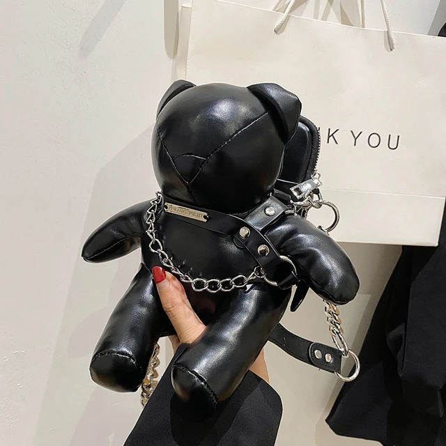 Doll Phone Bags for Women 2022 New Cute Cartoon Purses and Handbags Luxury Designer Fashion Chain Crossbody Shoulder Bag Woman 1