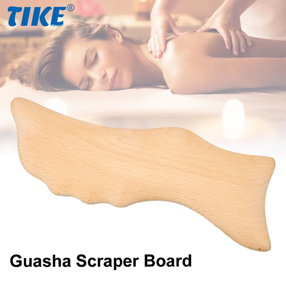 

Wooden Gua Sha Tool, Wooden Beech Scraping Board Massage Face Neck Muscle for Pain Relief,Body Shaping Back Muscle Scraper Tool