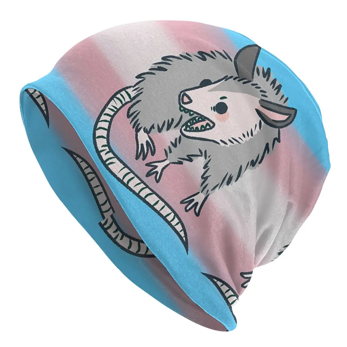 

Opossum Cute Animal Skullies Beanies Caps Fashion Thin Hat Autumn Spring Bonnet Hats Men Women's Hip Hop Ski Cap