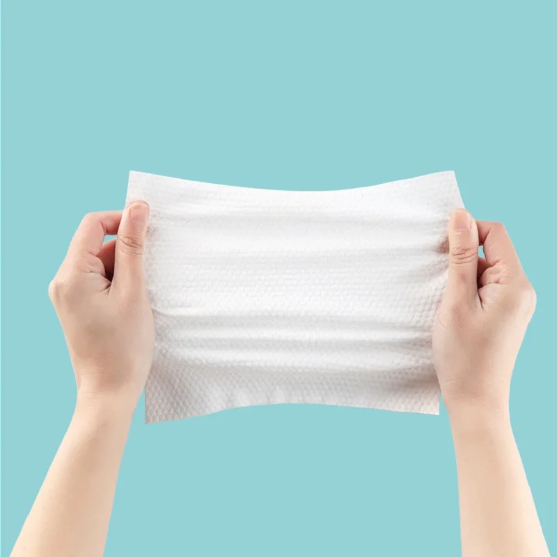cotton face wipes 100PCS Disposable Thick Cotton Face Towel Make Up Soft Removing Wipes Dry Cleanser Towelettes for Skin Care