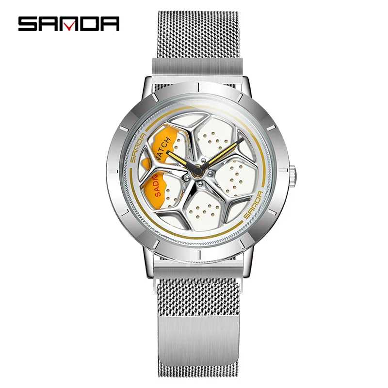 SANDA Popular Fashion and Personalized Men's Watch Creative Student Sports Watch grosses montres hommes