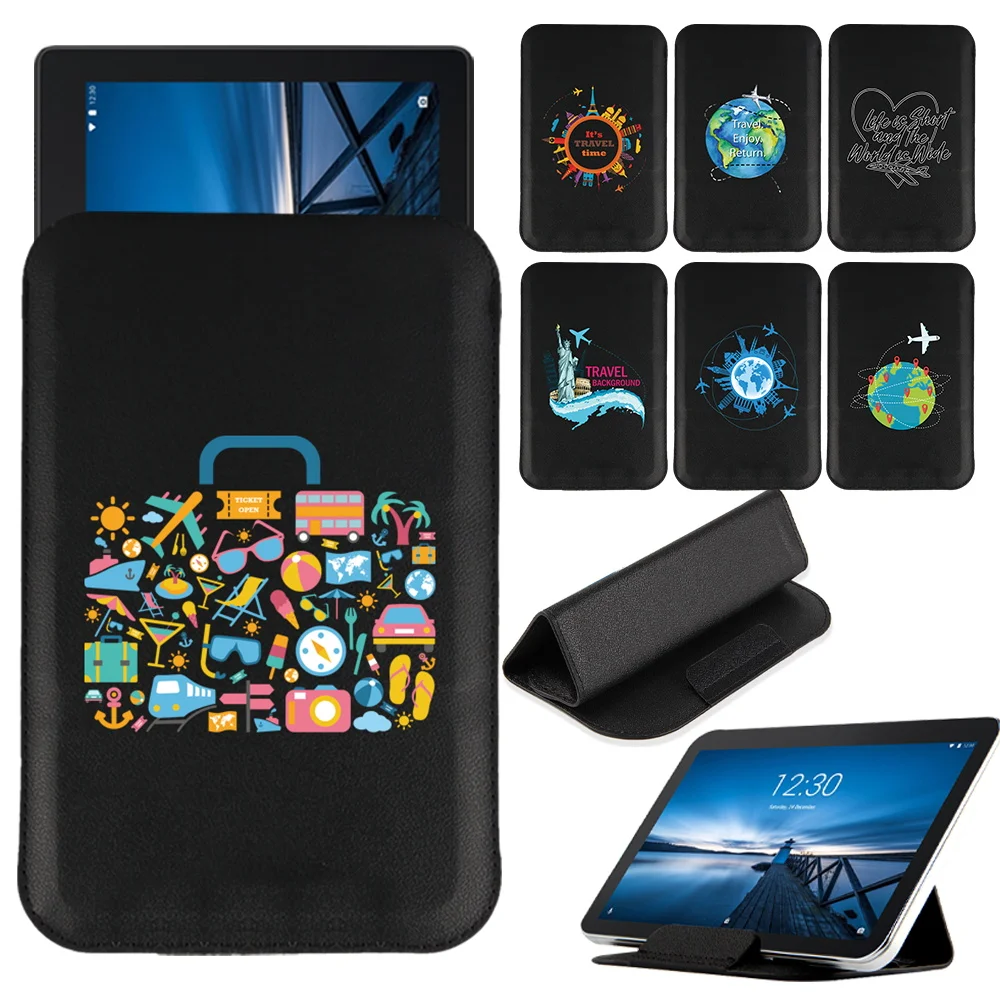 Borsa Per Tablet Per Lenovo Tab M10 Plus 10.3/Tab M10 10.1/Tab M10 Hd 10.1/Tab E10 10.1/Tab M8/Tab M7 Pacchetto Magnete Da Viaggio