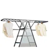 1pcs Folding Floor Drying Rack Household Bedroom Balcony Hanging Clothes Drying Quilt Hanging Rod Can Be Folded Storage 6