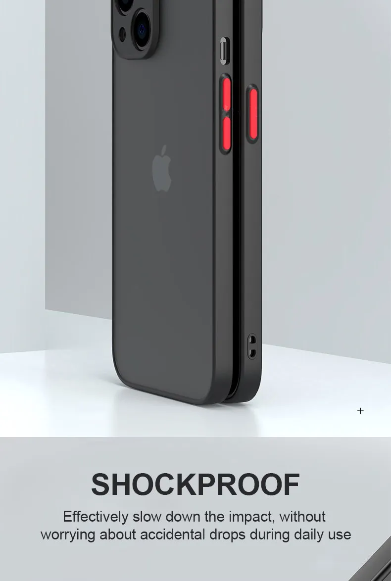 Capa de telemóvel mate antichoque para huawei e honor_voghion.com