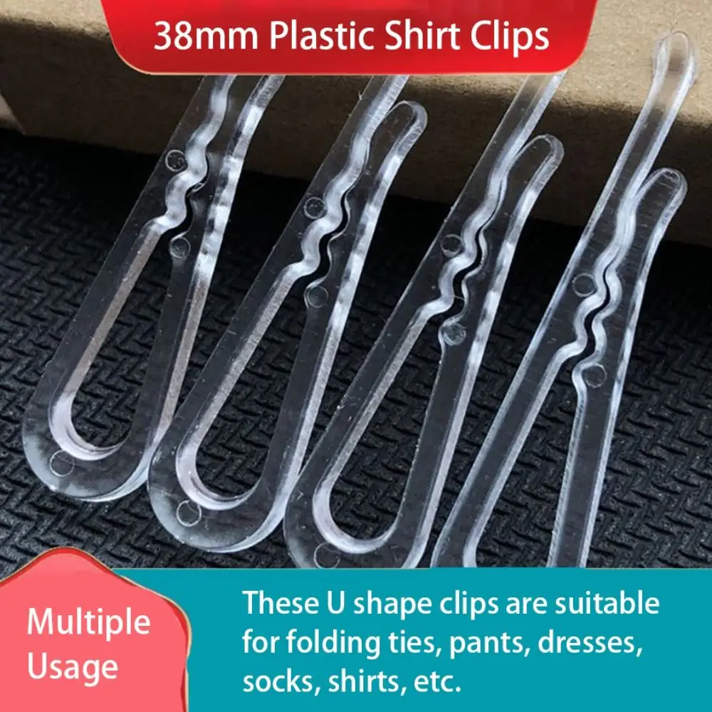 200 Clip A Coccodrillo In Plastica Per Abbigliamento - Denti Trasparenti Per Fissare Cravatte, Calzini, Pantaloni E Camicie