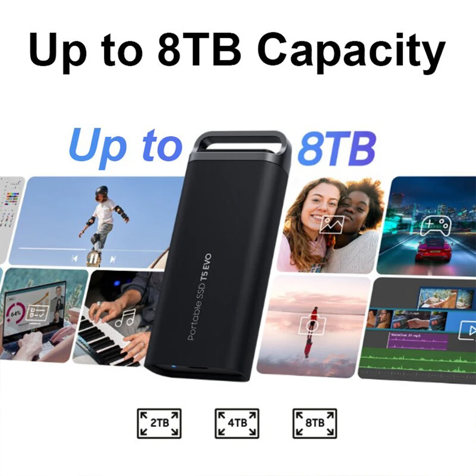 8tb Samsung T5 Amazon Original SAMSUNG PSSD T5 EVO USB Gen
