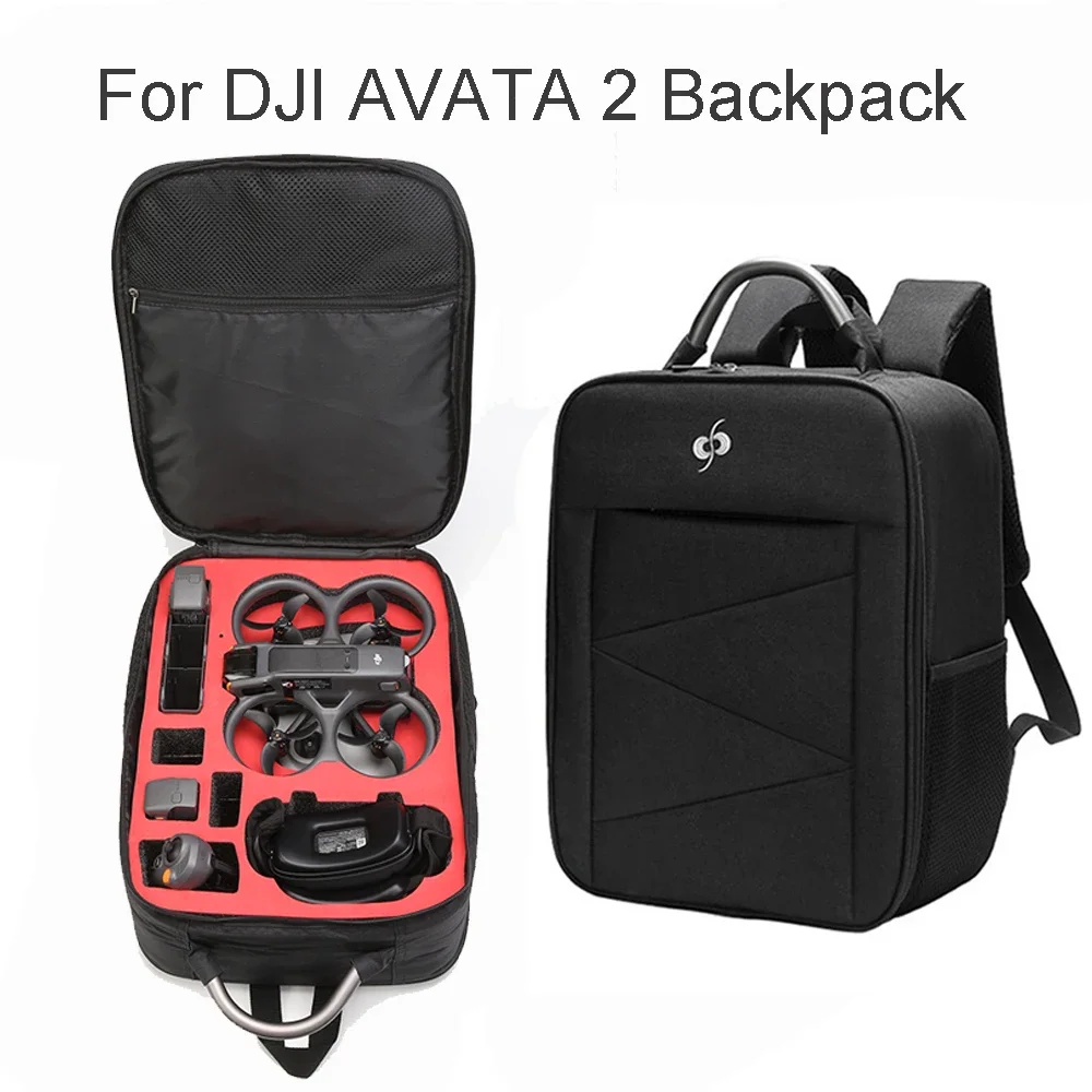 Description Picture 2 of itemFor DJI Avata 2 Backpack Flight  Goggles 3 Storage Bag Compatible with DJI Avata 2 FPV Remote Control 3 Storage Case
