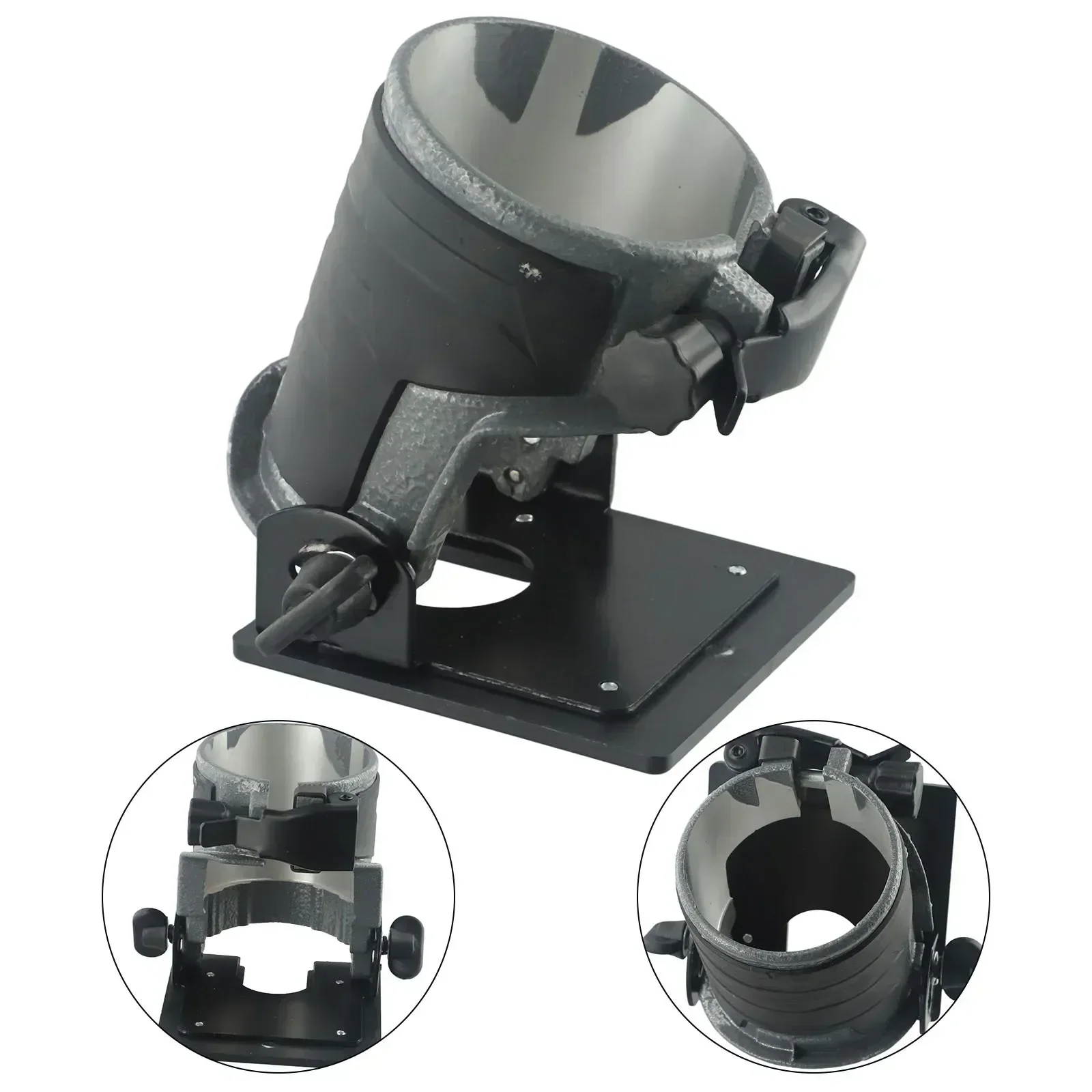 Compact Router Tilt Base To Trim Laminates For RT0700C DRT50 3709 370 Woodworking Cutter Trimmer Machine Power Tool Part