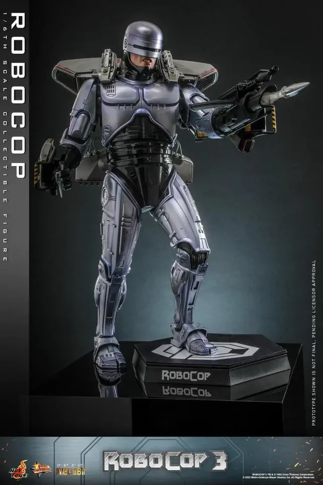 Hottoys Ht 1/6 Mms669d49 Robocop 3 Anime Peripheral Action