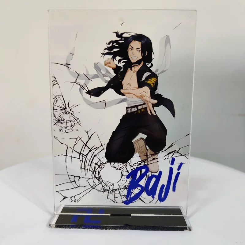 Tokyo Revengers group #A Hayashi Suzuki Shin Karino Mitsuya Baji acrylic standee figurines desk decoration cake topper - AliExpress