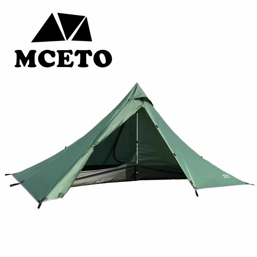 Single Person Ultralight Camping Tent Separated Dual Layer Outdoor Mesh Tent One Room One Hall 4 Season for Beach Travel camping tent portable tent
