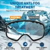 Ski Goggles Anti-fog Double Layers UV400 Big Ski Glasses Skiing Mask Snowboard Men Women Snow Goggles 2