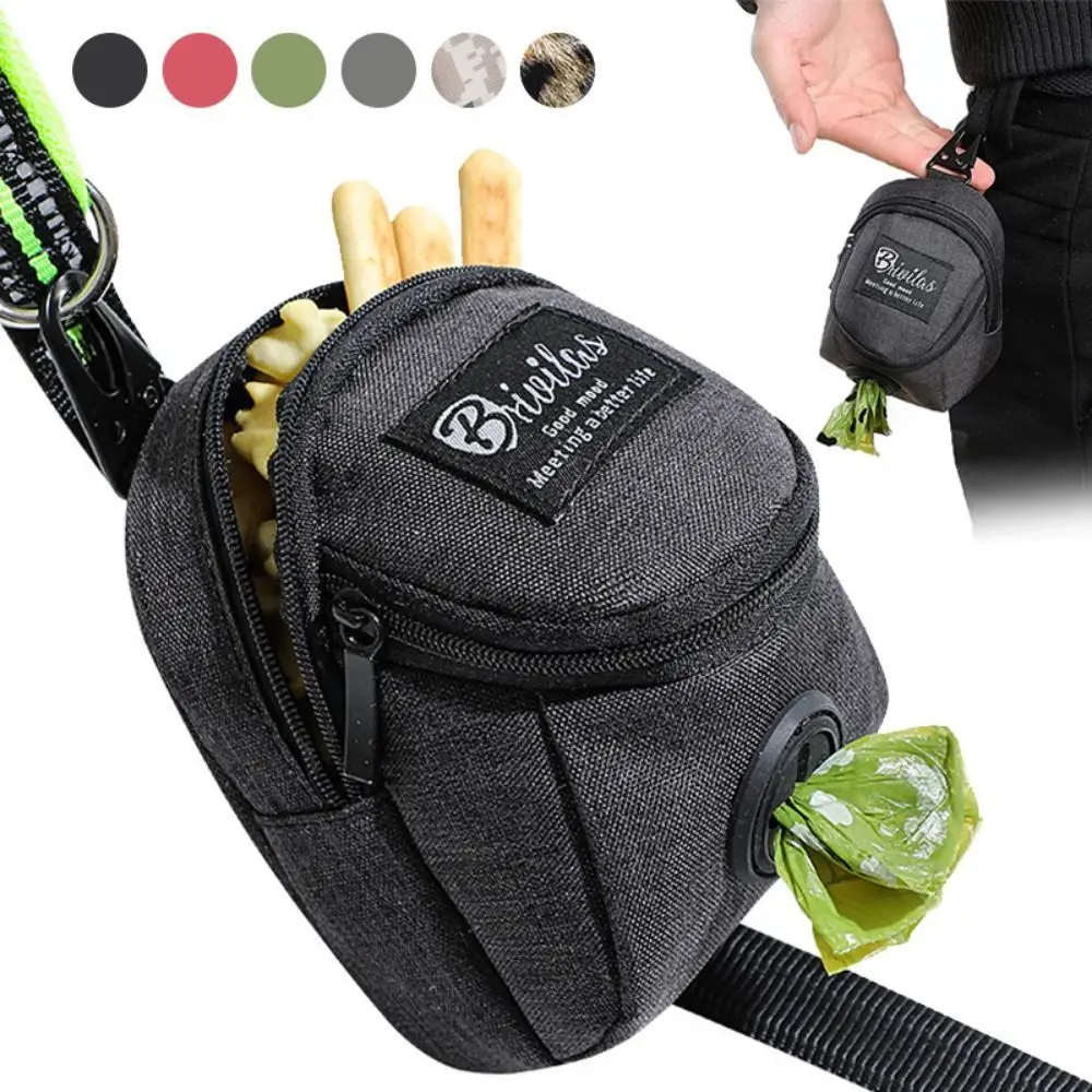 

Portable Dog Training Treat Bag Outdoor Pet Dog Treat Pouch Puppy Snack Reward Waist Bag Dog Poop Bag Dog Carriers Bags