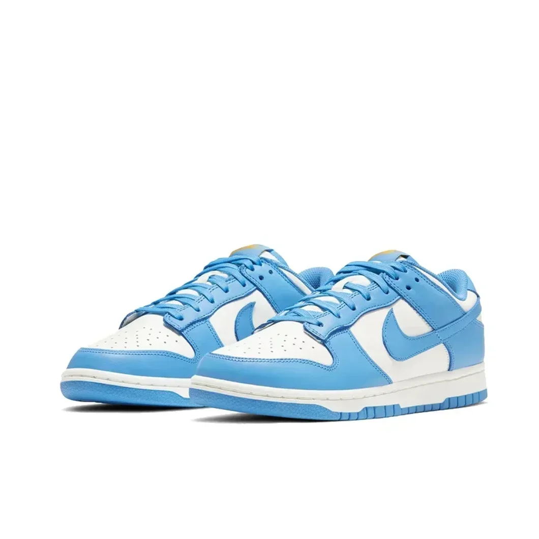 Description Picture 3 of itemIconic Brand white blue colorway DUNK LOW men and women with the same board shoes lightweight non slip wear resistant casual shoes