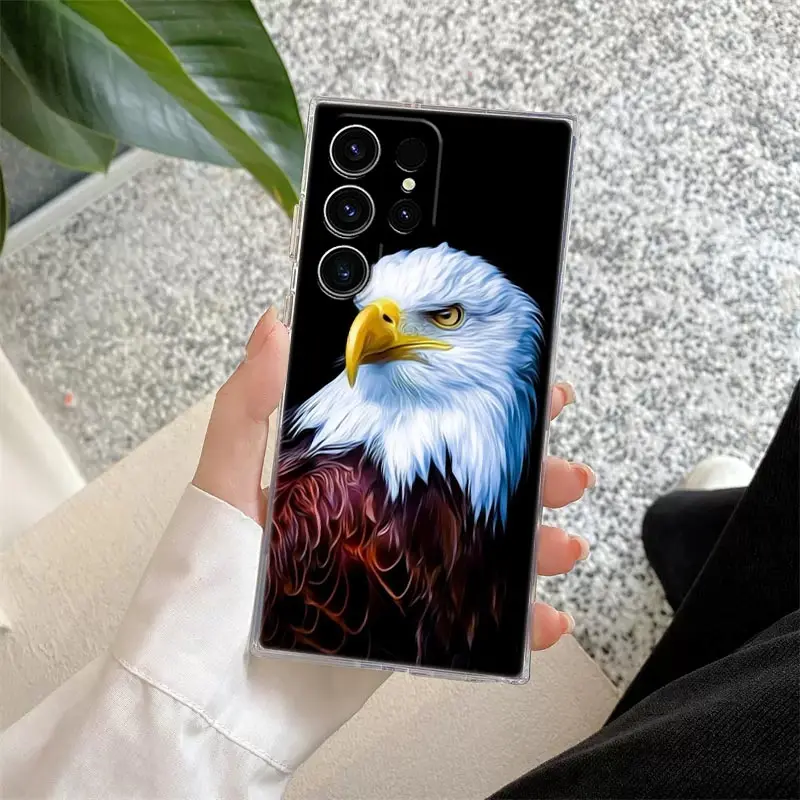 thumbnail image 1 of Tigre Wolf Lion Animal Phone Case For Samsung S24 S23 Ultra S22 S20 Plus S21 FE Clear Cases Cover Galaxy S24Ultra S235G Fundas, 1 of 5