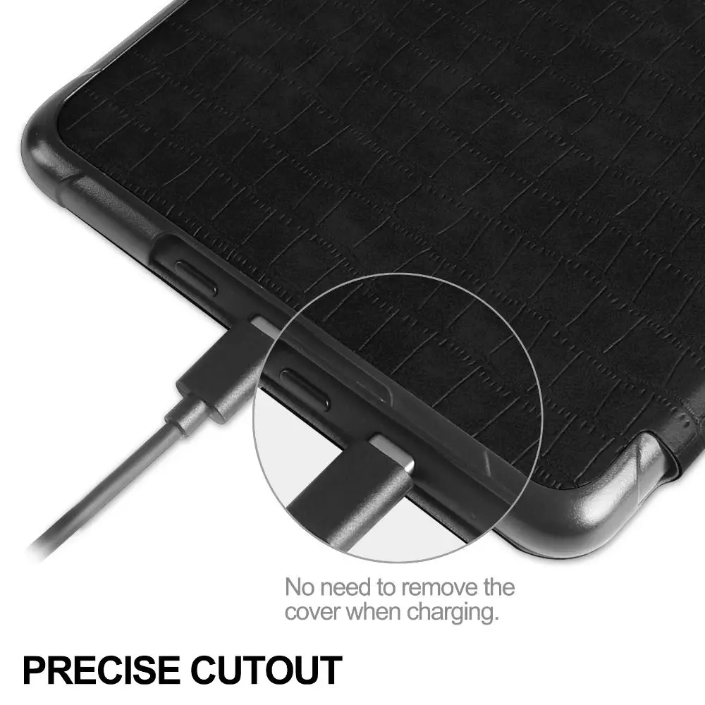 Hand Support e-Reader Case with Auto Sleep/Wake Feature