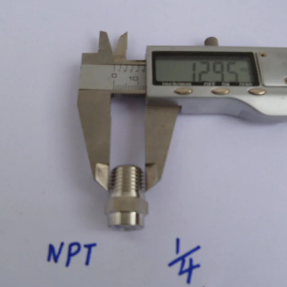 

Garden Tool Cleaning Nozzle High Quality Spare Parts Stainless Steel 0° 1/4 Thread 15° 25° 40° Cleaning Nozzle