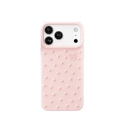 3D Candy U Style Devil Cartoon Silicone Soft Phone Case Cover - iPhone 13 14 15 (Pink)