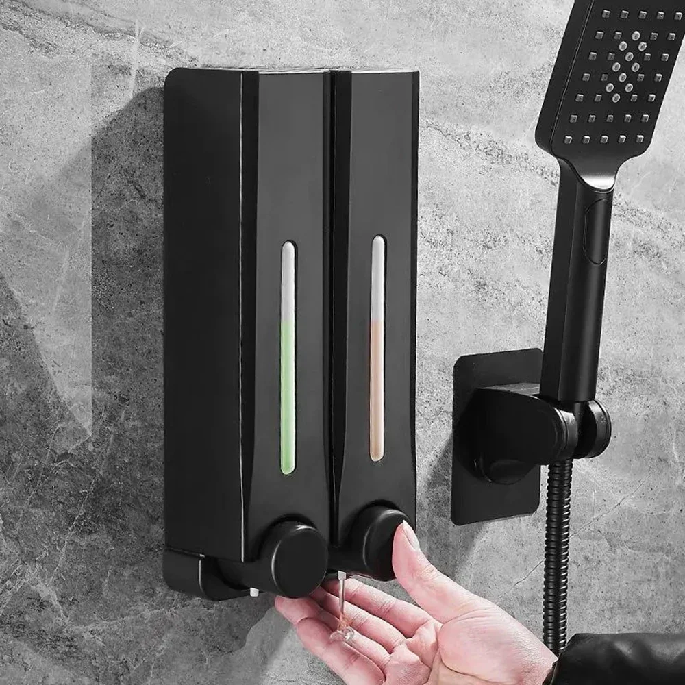 Bathroom-Liquid-Soap-Dispenser-Hand-Sanitizer-Holder-Wall-Mount-Soap ...