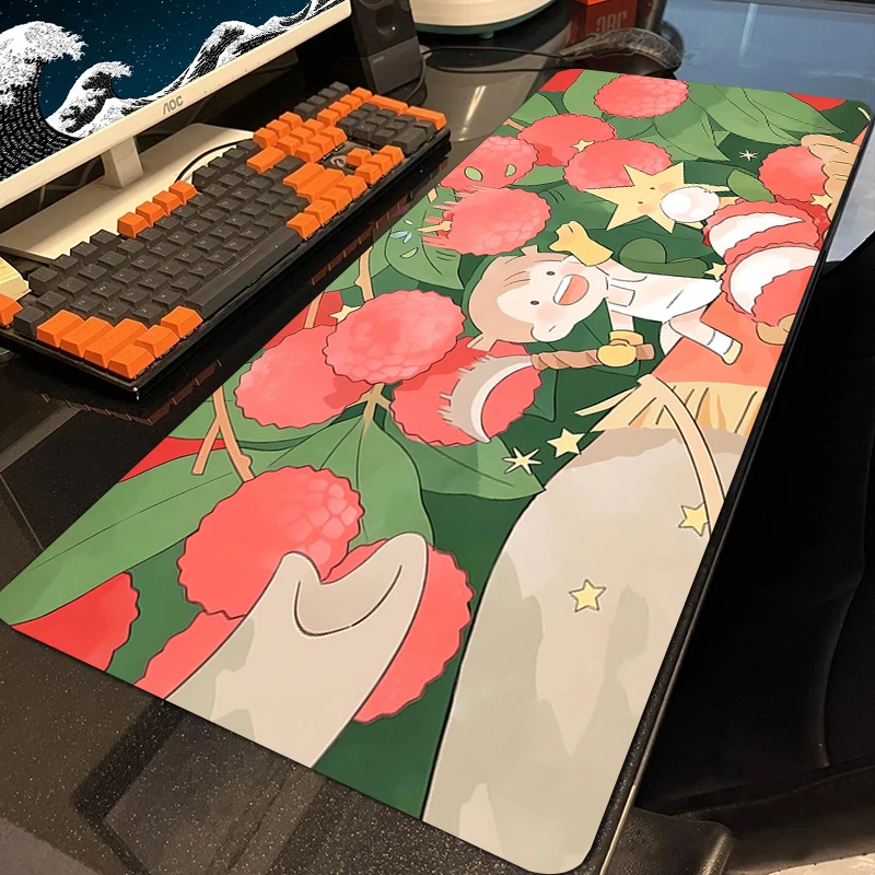 

2023 New Mouse Pad Gamer Carpet Pc Mousepad Kawaii Cute Gaming Keyboard Mat Custom 90x40cm XXL Mousepads Table Mat Desk Mats