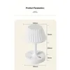 Household desk lamp socket student dormitory study eye protection bedside lamp small night light with night light charging 6