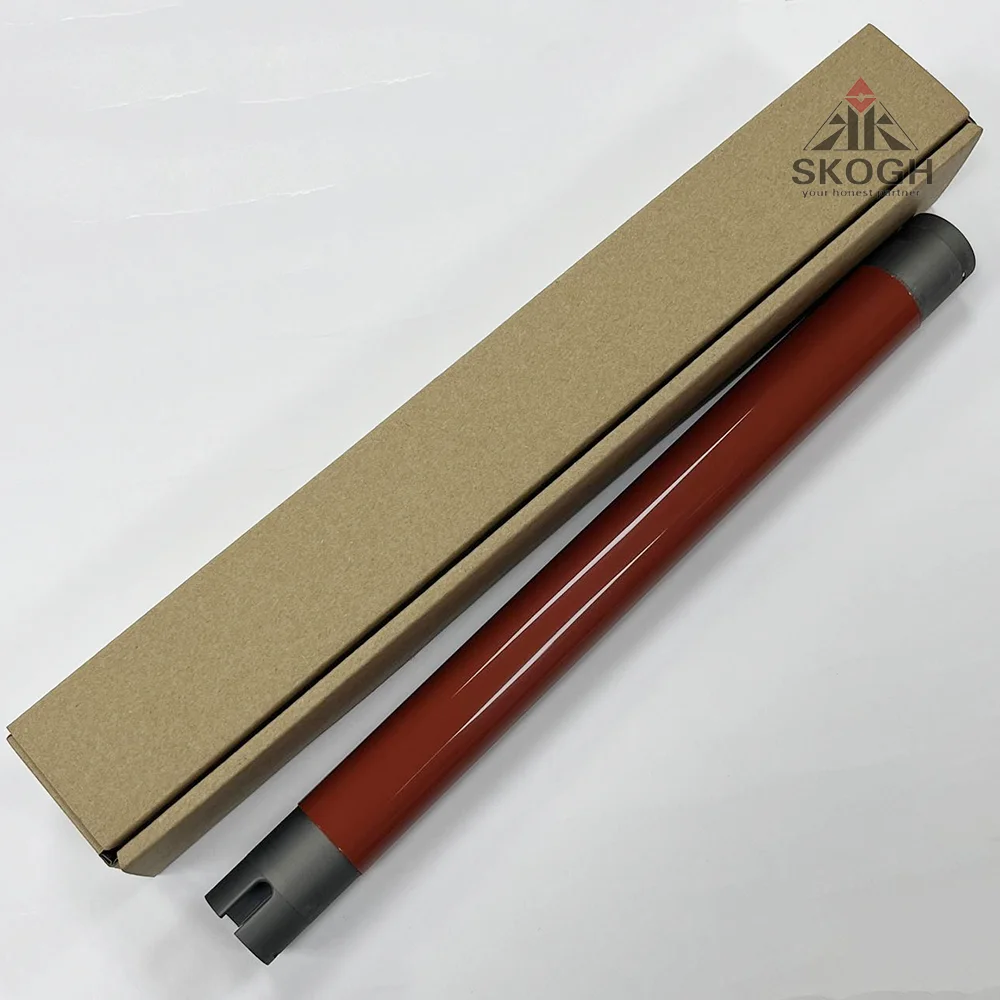 1Set Upper Fuser Roller + Fuser Film Sleeve For Xerox WC 6600 6605 C400 C405 Spare Parts