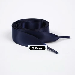 Elegant Satin Ribbon Flat Shoelaces for Women's Footwear, 100cm (12)