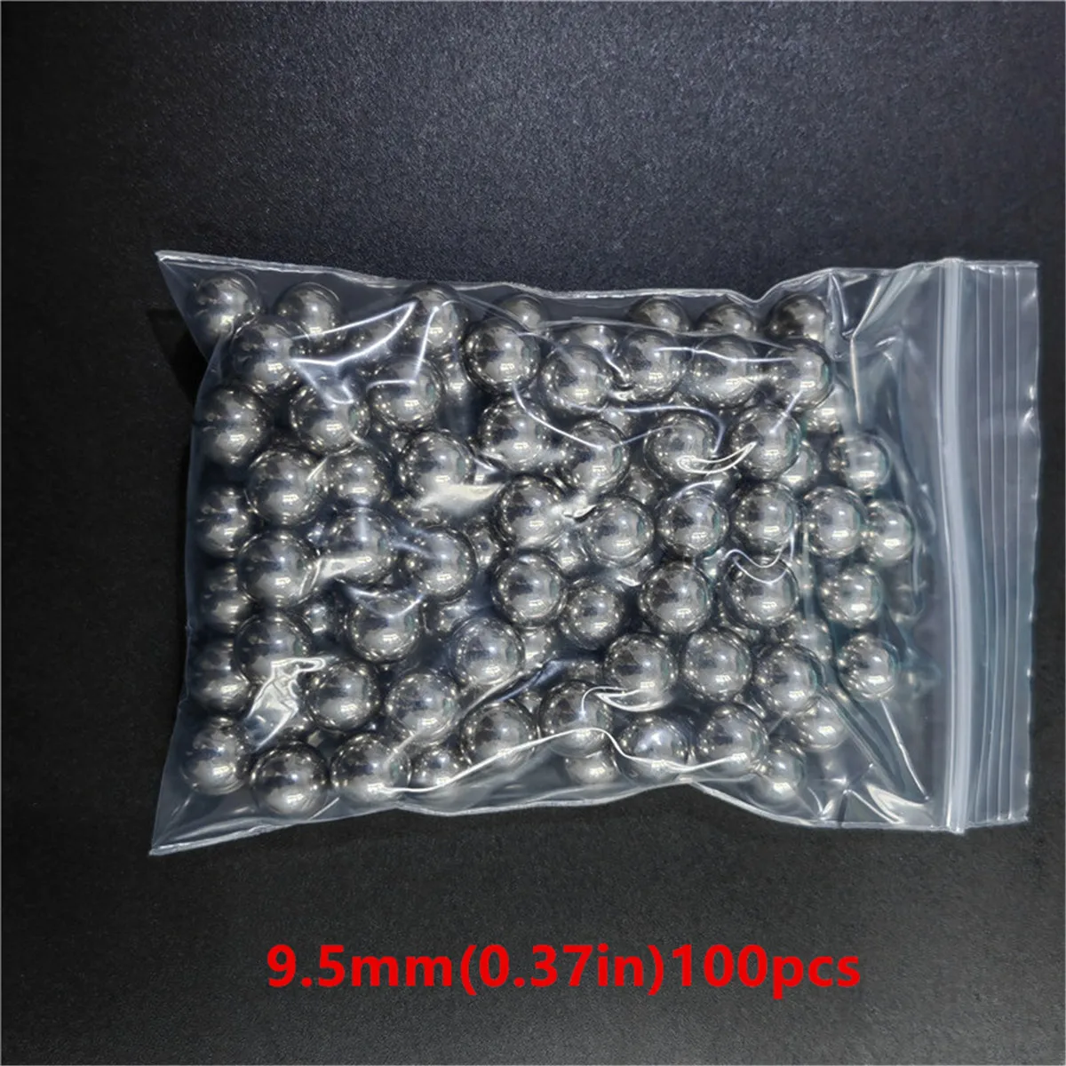 Steel Slingshot Steel Ball Slingshot Ammo 9mm/0.35in 9.5mm/0.37in 10mm/0.39in 11mm/0.43in High Carbon 100pcs1set
