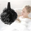 1pc Shower Mesh Foaming Sponge Bubble Ball Body Skin Cleaner Cleaning Tool Exfoliating Scrubber Black Bath Bathroom Accessories 4