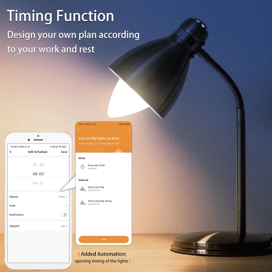 Smart LED Light Bulbs Tuya E14 WiFi 220V 5/7/9W Brightness Adjustment APP Connection Alexa Google Voice Control RGB smart led light bulbs