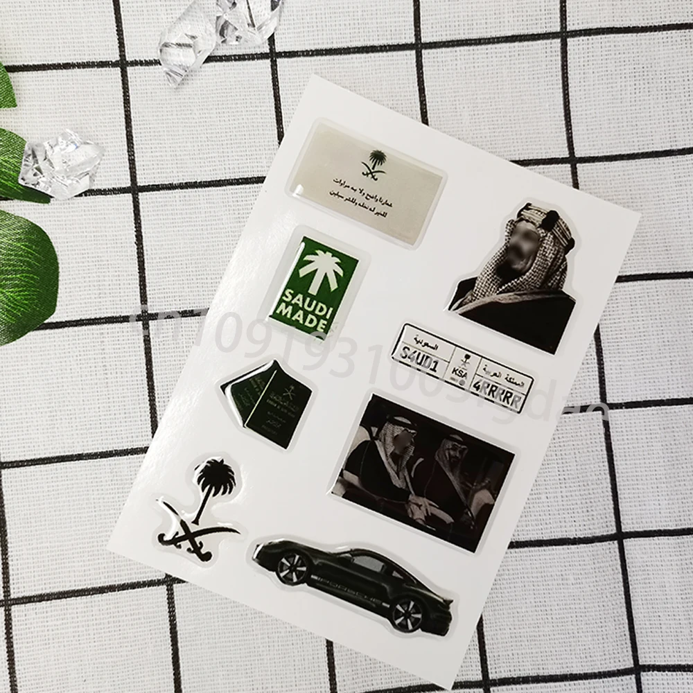 Arab personal phone case dome epoxy sticker silicon resin ipad label popular decorative crystal jelly cute DlY glass shapes phone case sticker