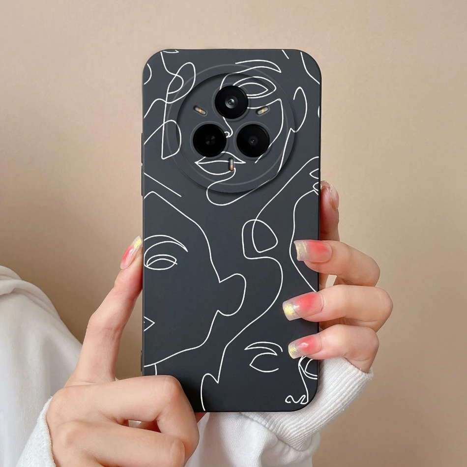 Love Heart Liquid Silicone Phone Case - Soft High-Quality Full Protection Cover