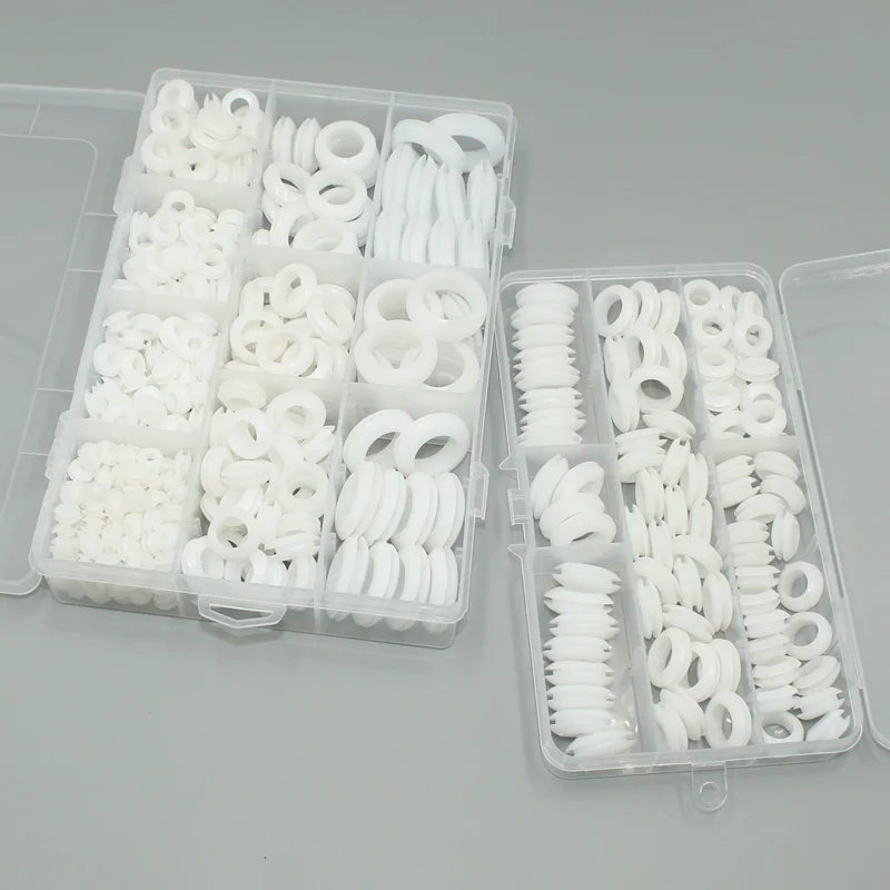 400/90pcs Rubber Seal Washer Oil Sealing Grommet Gasket ID 3-20mm for Protect Wire Cable Hole Protection Ring Shim O Ring Kit
