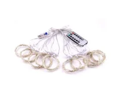 2022NEW Christmas USB Curtain String Garland lights Remote Control Fairy Light Christmas Decor for Home Wedding Party Holiday