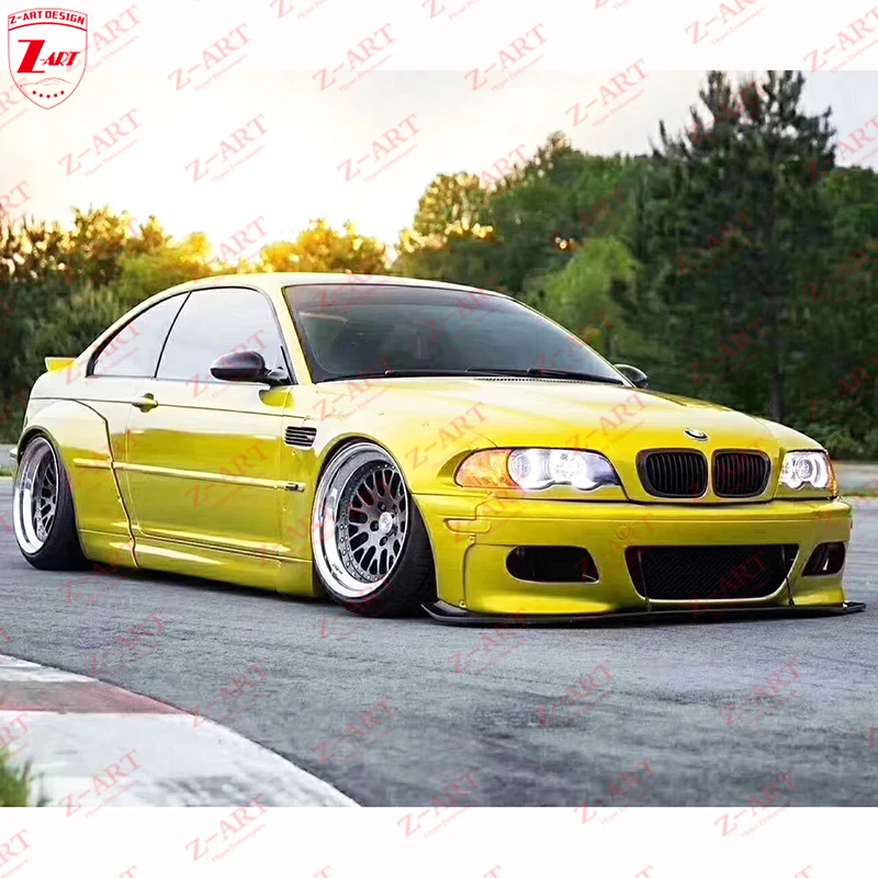 ZART Wide Body Kit For BMW E46 19982005 Retrofit Body Kit For BMW
