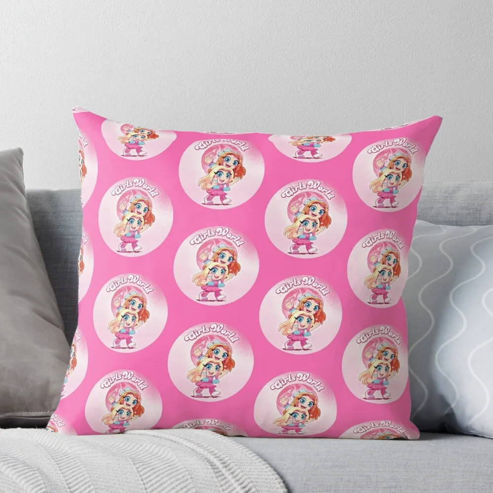 

Hey Cuties Throw Pillow christmas decorations 2024 Christmas Pillow Covers anime girl Pillowcases For Pillows