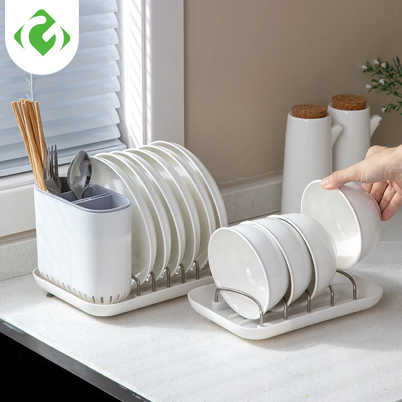 1pccollapsible Dish Drying Rack Portable Dinnerware Drainer