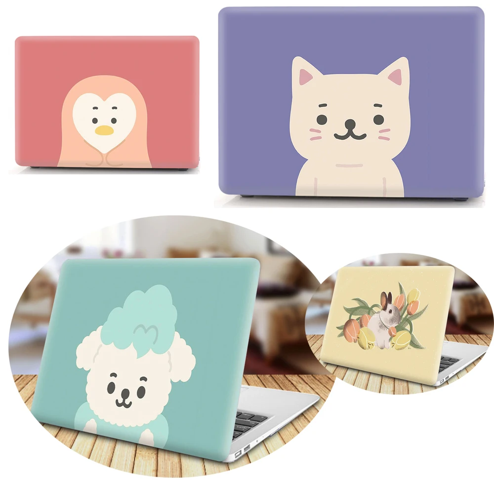 Hard Laptop Shell Case Cover For Macbook M1 Chip Air 13.3 A2337 Funda For Macbook Air Pro Retina 11.6 12 13 14 15 16 A2442 A2485