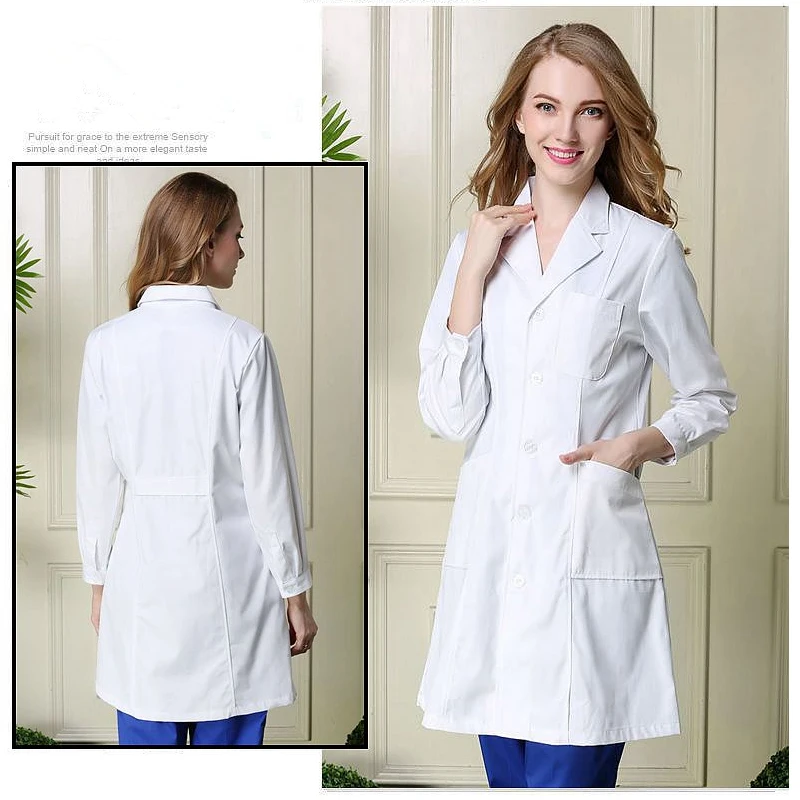 Medical Lab Coat Nurse Costume for Women