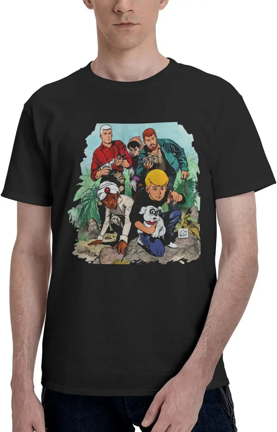 

Teen Men Shirts Crew Neck Short Sleeve Tee Top Custom Tees Shirts