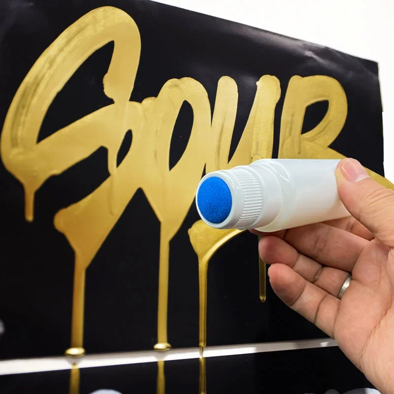 Paint Penholder Empty Pen Rod For Graffiti Flowing Pen Barrels Tube Oily Round Head Signature