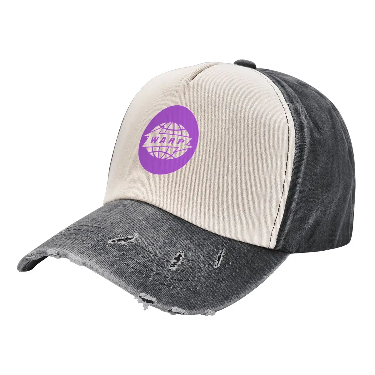 

Warp Purple Classic Baseball Cap Streetwear Big Size Hat derby hat Boy Women's