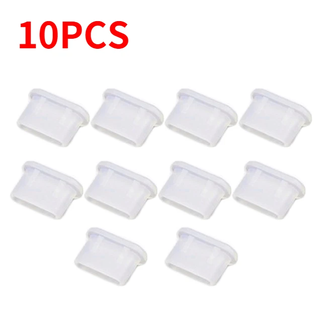 10PCS White
