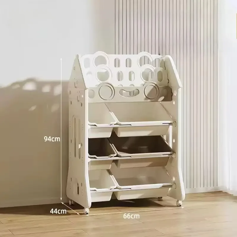 Baby Bookcase Children's Room Shelves Kids Bookshelf Book Bookshops Shelf Furniture Toy Storage Library Bookcases Child Songmics