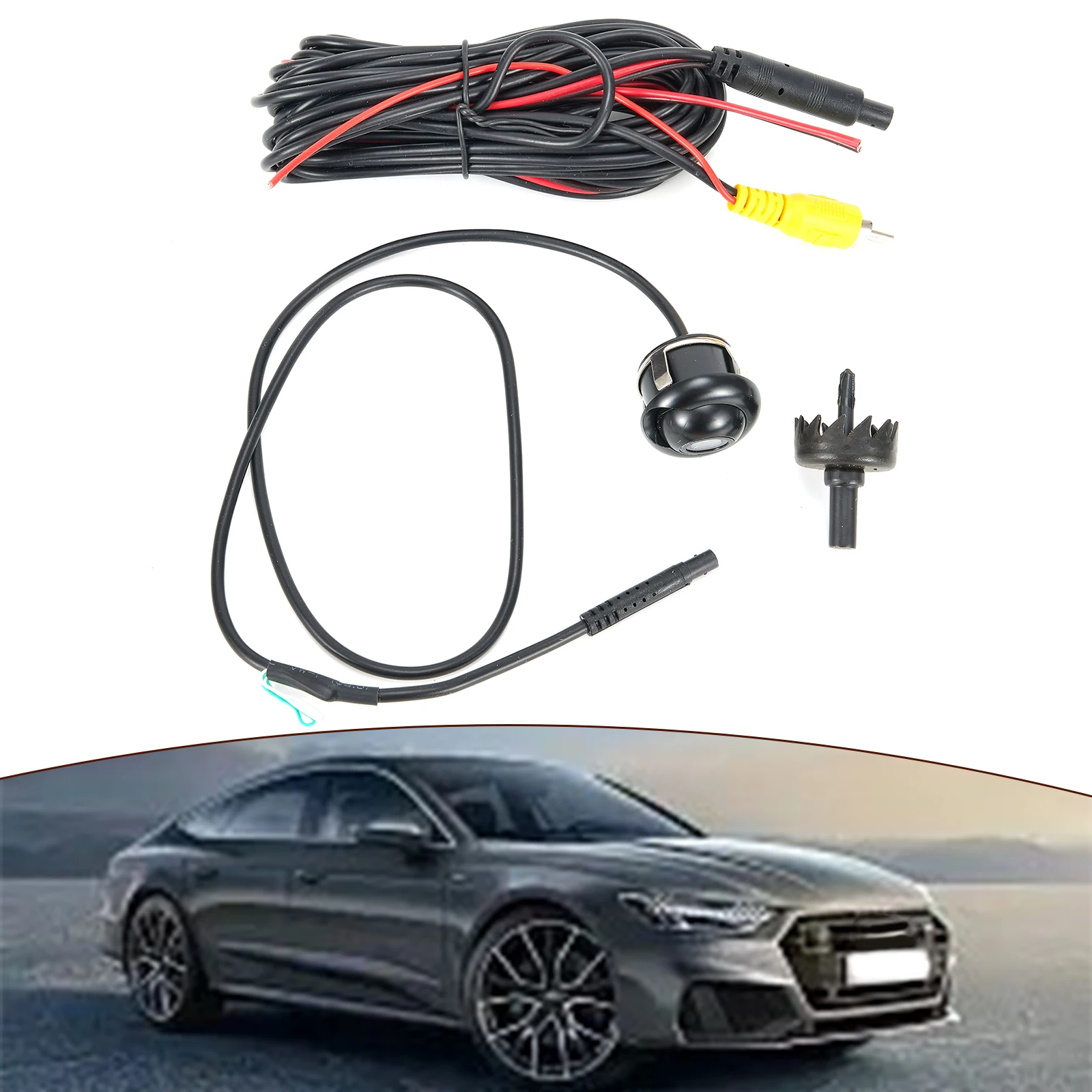 

High Quality Hot Sale Brand New Durable Car Camera Kit Auto Camera Set Reversing Rotating Waterproof Camera Rear View