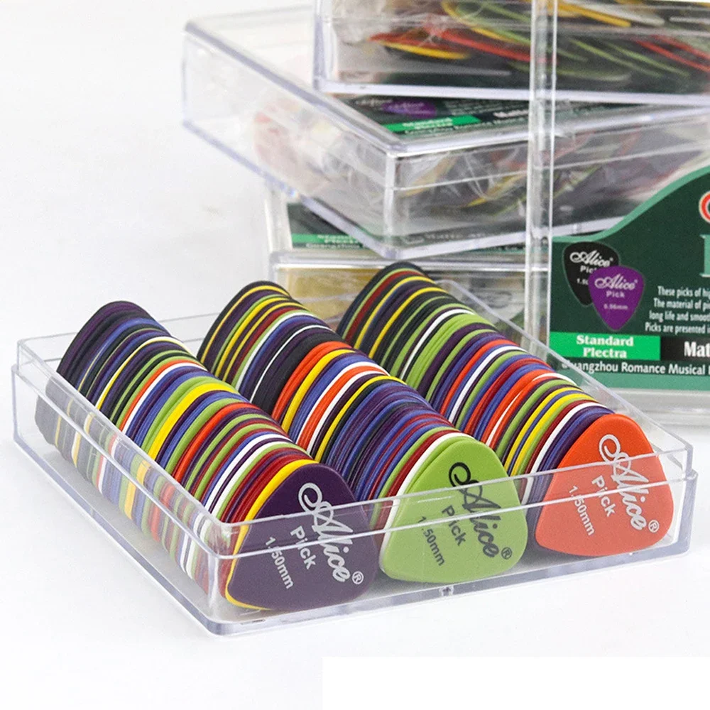 10-50Pcs 0.96mm 앨리스 기타 픽 플렉트럼 미디어터 어쿠스틱 일렉트릭 베이스 기타 연주용 부품 액세서리