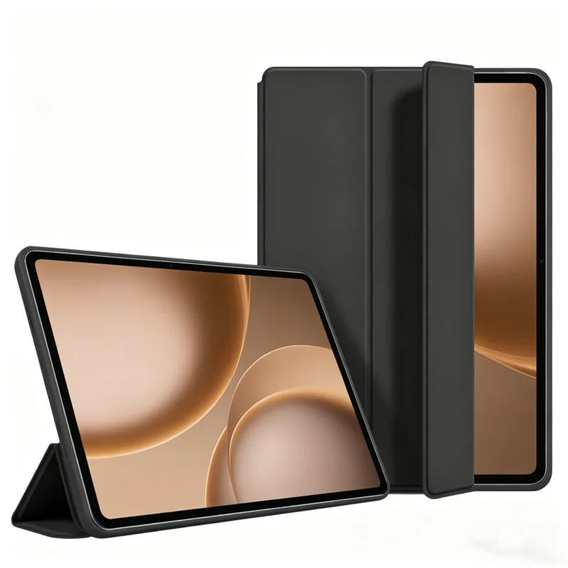 Luxury PU Leather Soft Back Stand Tablet Case - 13.2 Inch Premium Cover